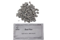 Solid Calcium Ferro Alloys Flux White Granular For Iron Making Melting