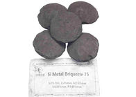 Silver Grey Si Metal Briquette Fine Ferro Silicon Briquette Metallurgical Materials