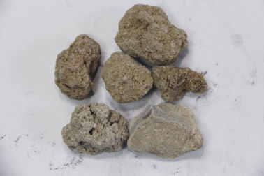 Flux Refers Calcium Aluminate Ferro Alloys Steel Making Metallurgy Stone Shape