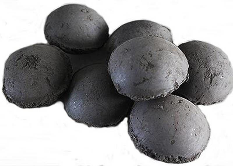 10mm - 50mm Silicon Ball Si Briquette Deoxidize Oxygen For Steel Production