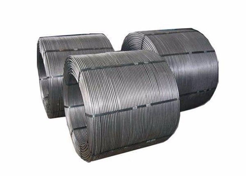 Aluminium Alloy Cored Wire Ferro Calcium Cored Wire For Molten Steel Treatment